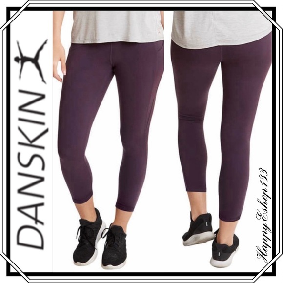 Danskin Pants & Jumpsuits Danskin Ladies Active Tight Leggings W Pocket Poshmark